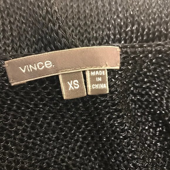 Vince Soft Metal Knit Mesh Top - Picture 4 of 7